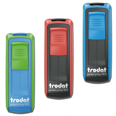 Trodat Pocket Printy 9511 verschiedene Farben