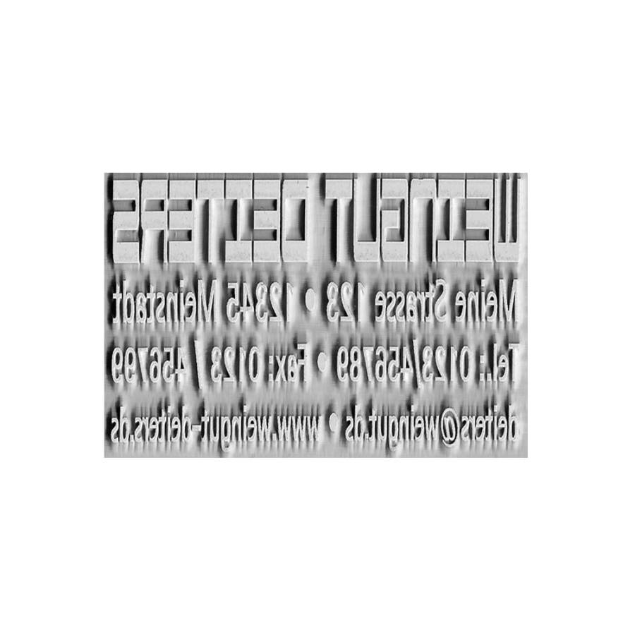 Textplatte Colop Classic 2300 Textplatte Colop Classic 2300