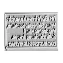 Textplatte Trodat 5208