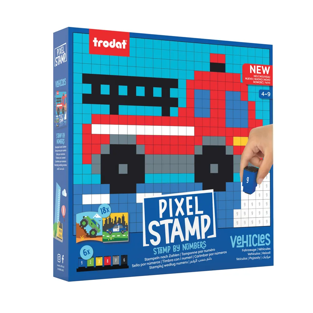 TRODAT Pixel Stamp - Fahrzeuge