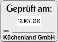 Textplatte Colop Classic Line Dater 2860 - Vorschau