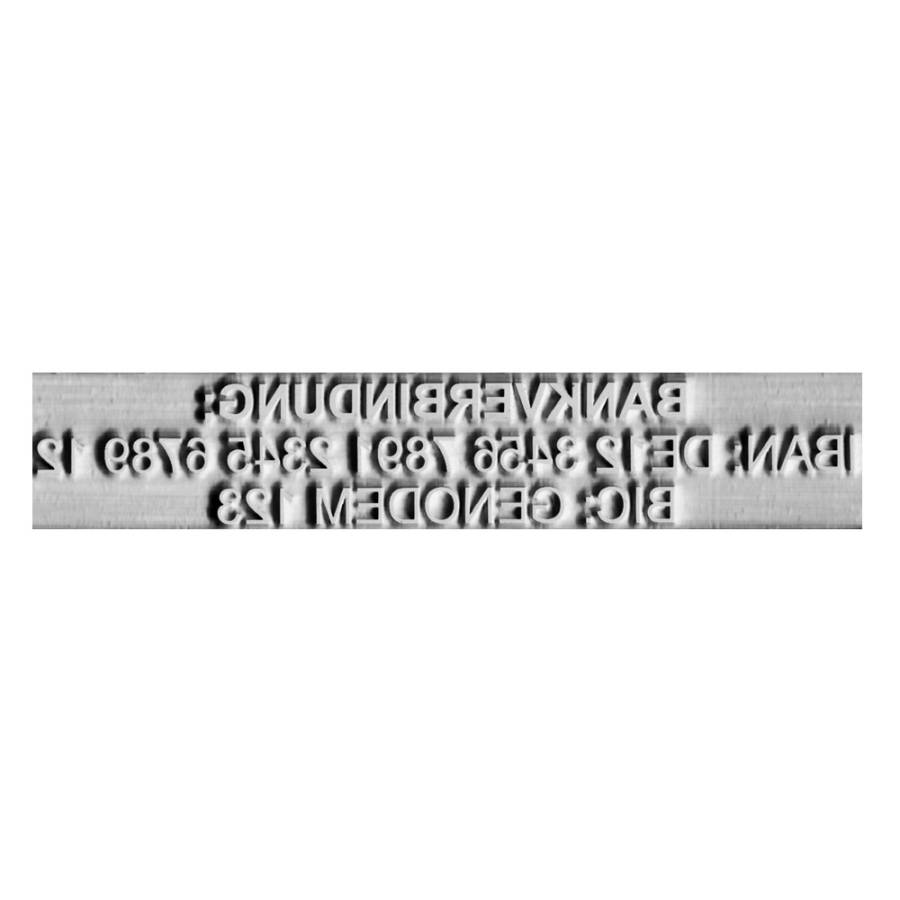 Textplatte Trodat Printy 4918