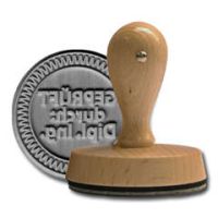 Holzstempel rund d-70 mm Holzstempel rund d-70 mm