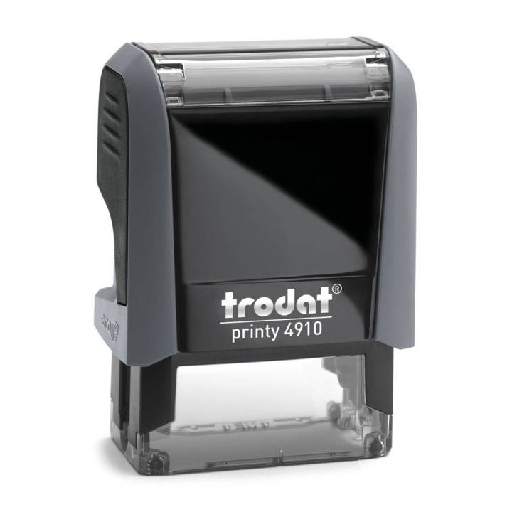 Trodat Printy 4910 Grau - grau/schwarz