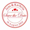 Motivstempel Hochzeit 2 "Save the Date" Motivstempel Hochzeit 2 "Save the Date"