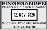 Textplatte Colop Classic Line Dater 2660 - Vorschau