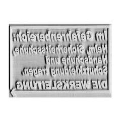 Textplatte Trodat 5208