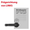 Trodat Ideal Prägezange Prägerichtung von links Trodat Ideal Prägezange Prägerichtung von links