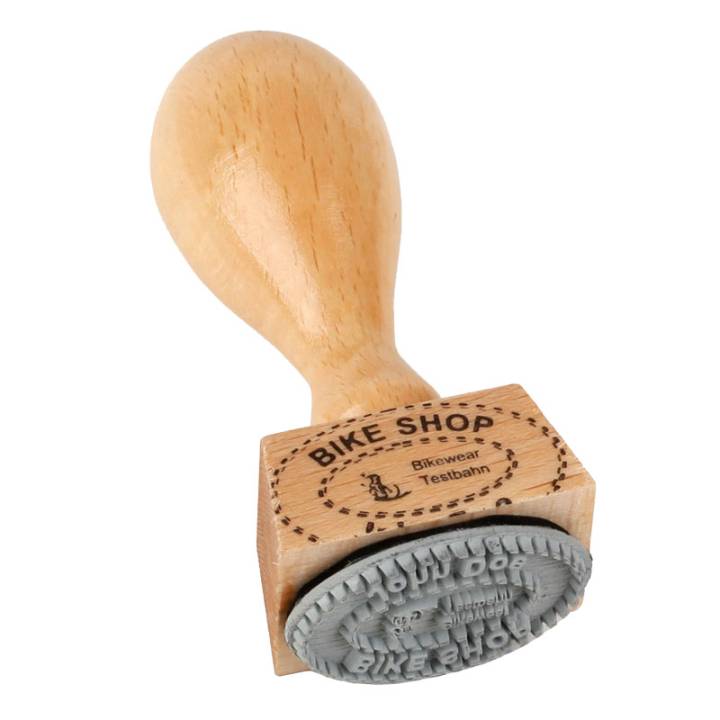 Holzstempel oval Holzstempel oval
