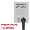 Trodat Ideal Prägezange Prägerichtung von unten Trodat Ideal Prägezange Prägerichtung von unten