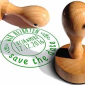 Motivstempel Hochzeit 5 "Save the Date"