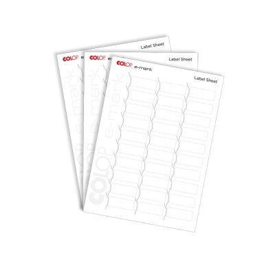 Colop E-Mark Label Sheets